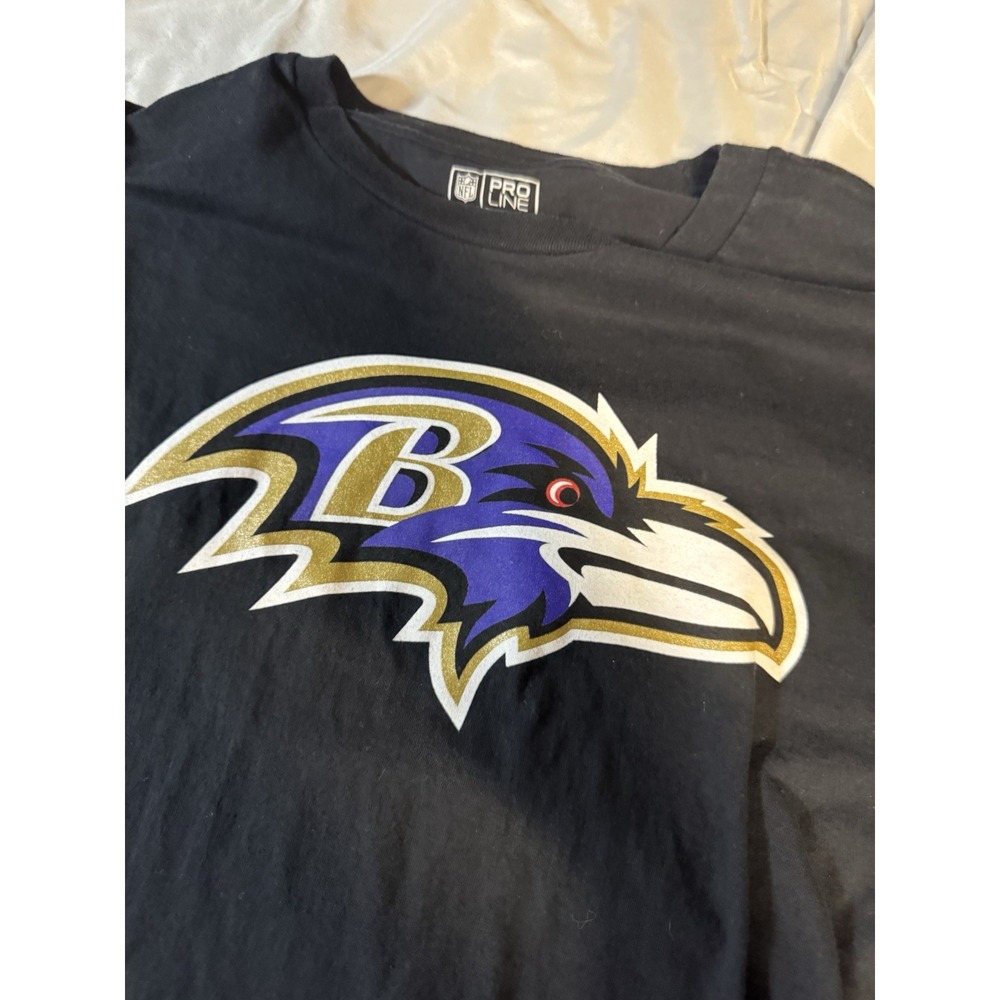 Baltimore Ravens Fanatics Pro Line Long Sleeve‎ Shirt Size XL